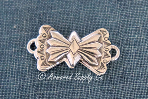 Sterling Silver Small Butterfly Concho Connector