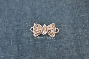 Sterling Silver Small Butterfly Concho Connector