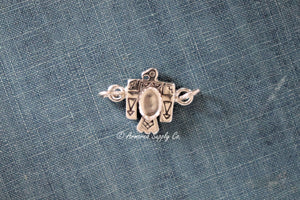 Sterling Silver Thunderbird Bezel cup Charm #5