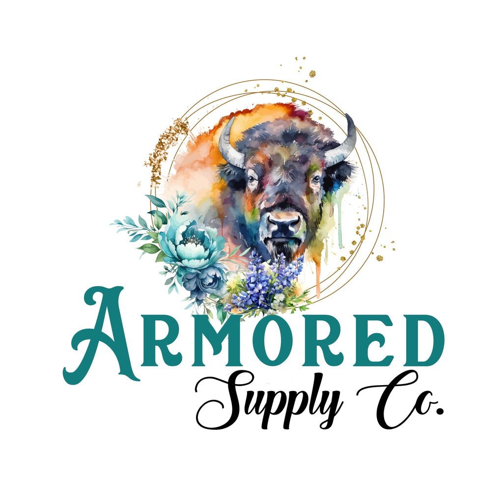 custom - sterling silver dotted ring with 1" 18g prongs