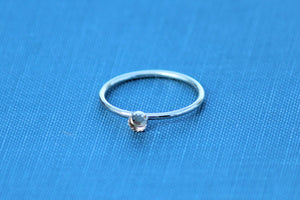 3mm Serrated Bezel Cup Ring blank, Round Cabochon, Cab Resin Breast Milk, DIY jewelry supplies, build your ring, wholesale jewelry, diy ring