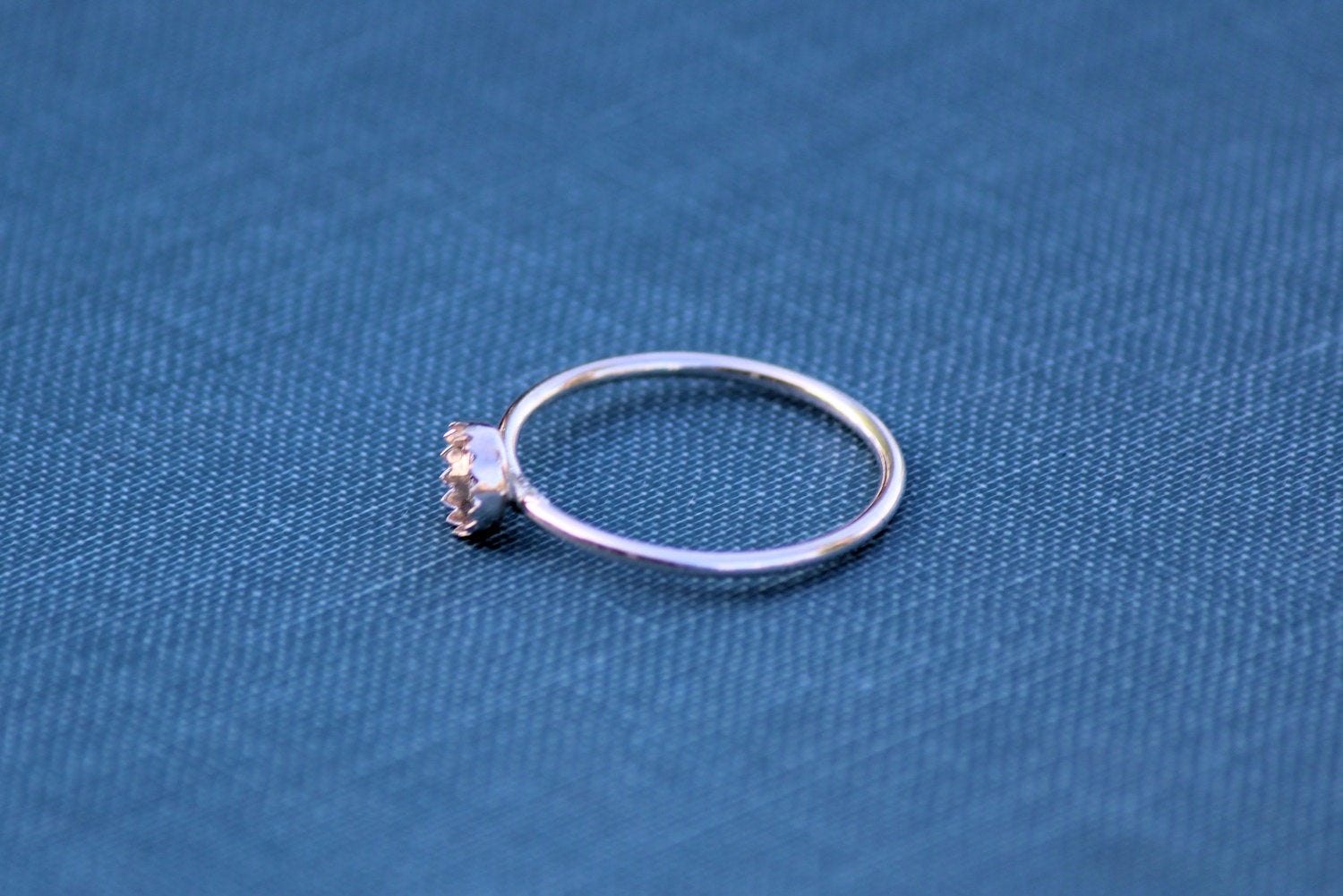 5mm Serrated Bezel Cup Ring blank, Round Cabochon, Cab Resin Breast Milk, DIY jewelry supplies, build your ring, wholesale jewelry, diy ring