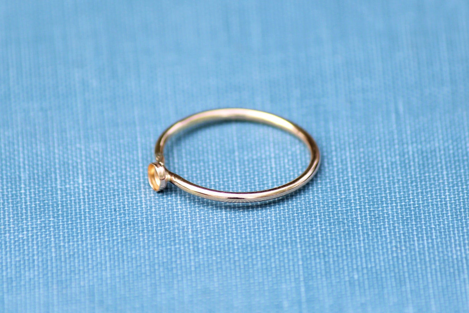 Gold Filled 3mm Bezel Cup Ring blank, Round Cabochon, Cab Breast Milk, DIY jewelry supplies, build your ring, wholesale jewelry, diy ring