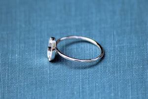 9x7mm Oval Bezel Cup Ring blank, Oval Cabochon, Cab Resin, Breast Milk, DIY jewelry supplies, build your ring, wholesale jewelry, diy ring
