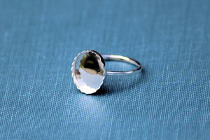 12x10mm Oval Serrated Bezel Cup Ring blank, Oval Cabochon, Breast Milk, DIY jewelry supplies, build your ring, wholesale jewelry, diy ring