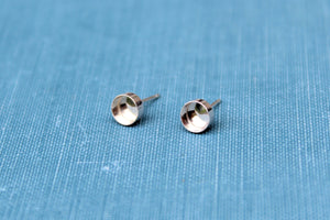 4mm Stud Earring Blanks, Blank Stud Settings, Wholesale Blanks, Silver Earrings, Make Earrings, DIY Jewelry, Silver Blanks, Jewelry Supplies