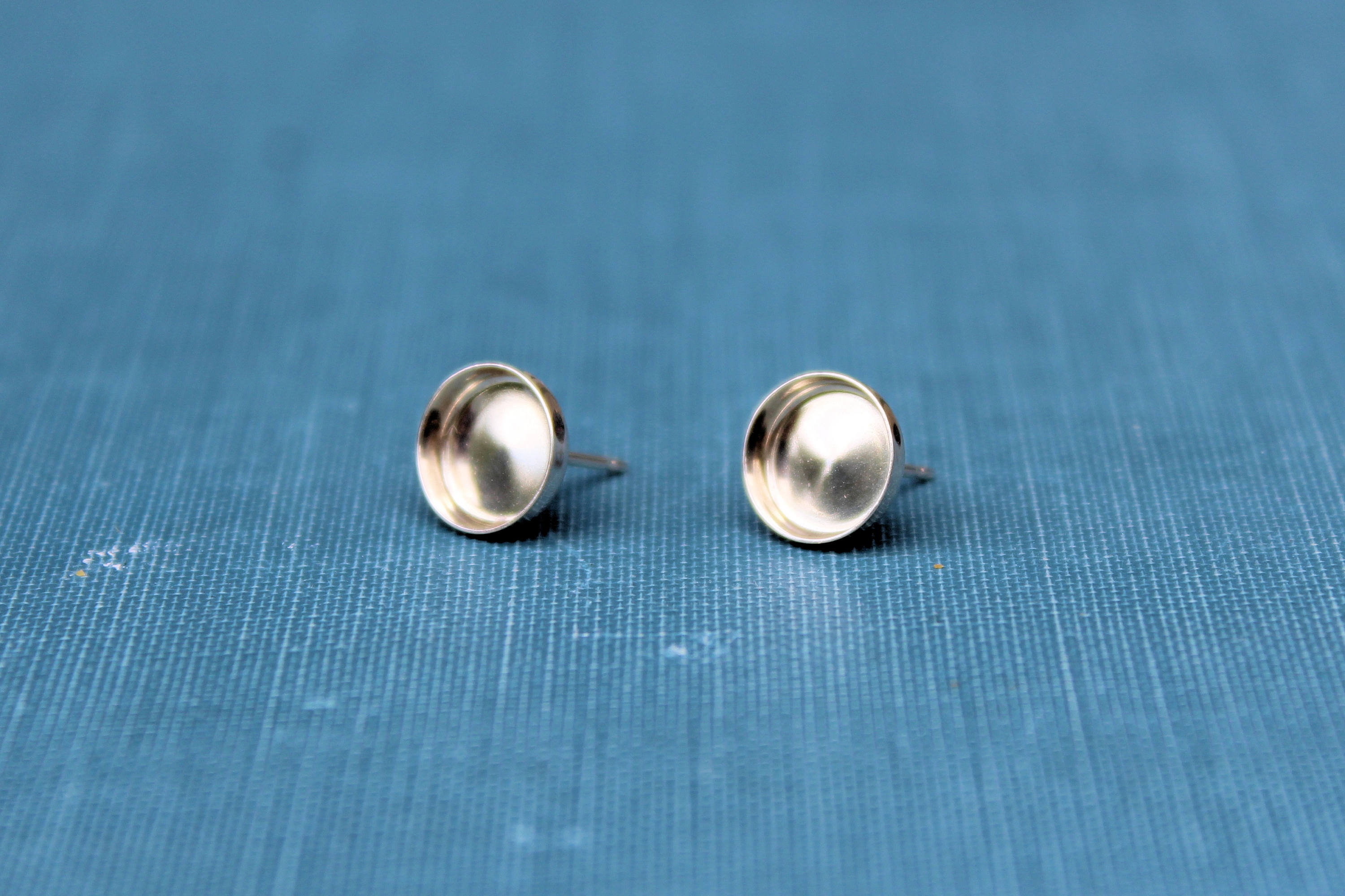 6mm Stud Earring Blanks, Blank Stud Settings, Wholesale Blanks, Silver Earrings, Make Earrings, DIY Jewelry, Silver Blanks, Jewelry Supplies