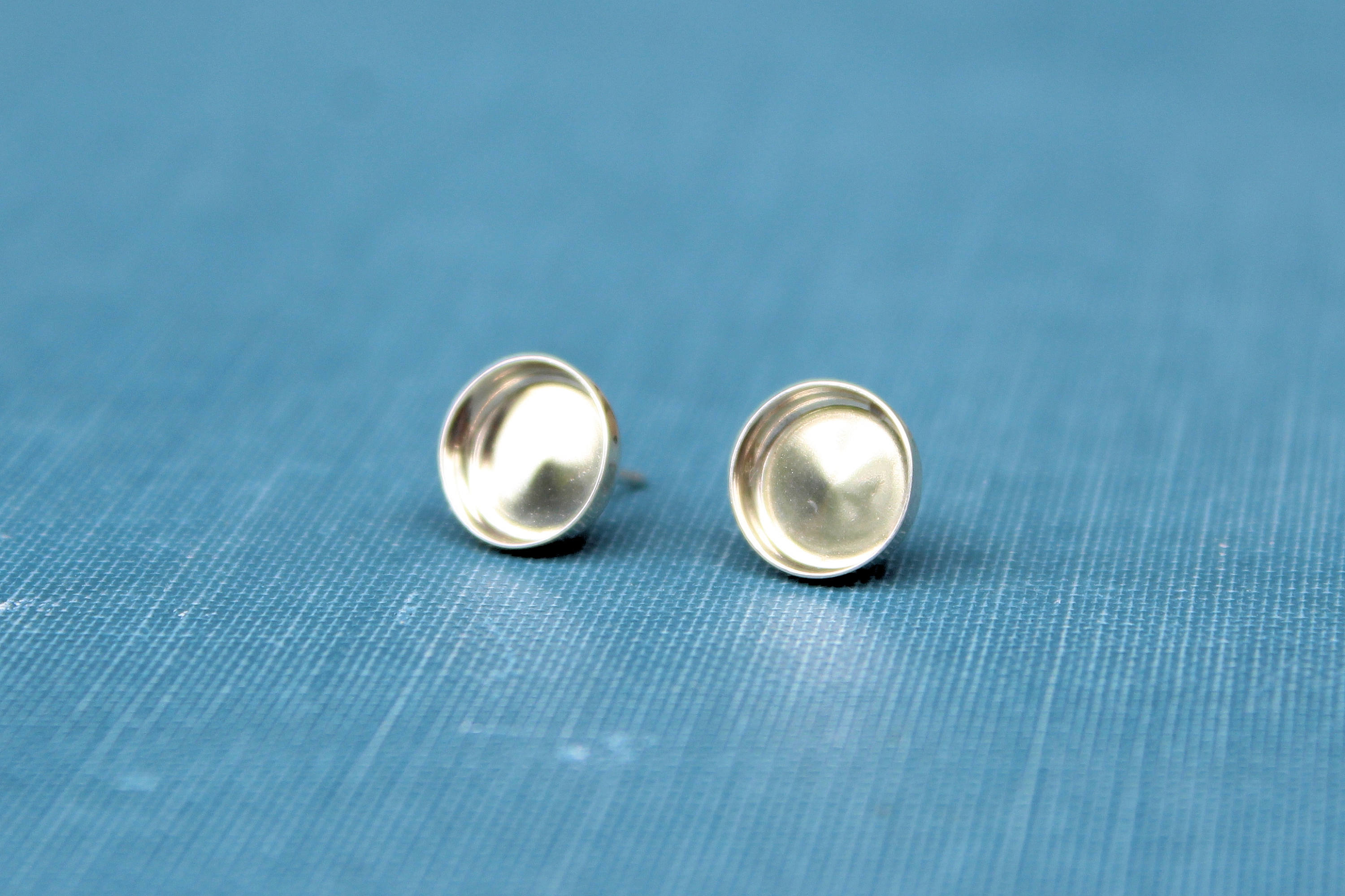 8mm Stud Earring Blanks, Blank Stud Settings, Wholesale Blanks, Silver Earrings, Make Earrings, DIY Jewelry, Silver Blanks, Jewelry Supplies