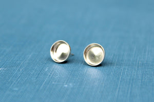 8mm Stud Earring Blanks, Blank Stud Settings, Wholesale Blanks, Silver Earrings, Make Earrings, DIY Jewelry, Silver Blanks, Jewelry Supplies