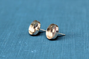 10mm Stud Earring Blanks, Blank Stud Settings, Wholesale Blanks, Silver Earring, Make Earrings, DIY Jewelry, Silver Blanks, Jewelry Supplies