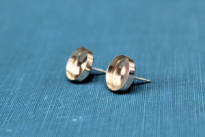 10mm Stud Earring Blanks, Blank Stud Settings, Wholesale Blanks, Silver Earring, Make Earrings, DIY Jewelry, Silver Blanks, Jewelry Supplies