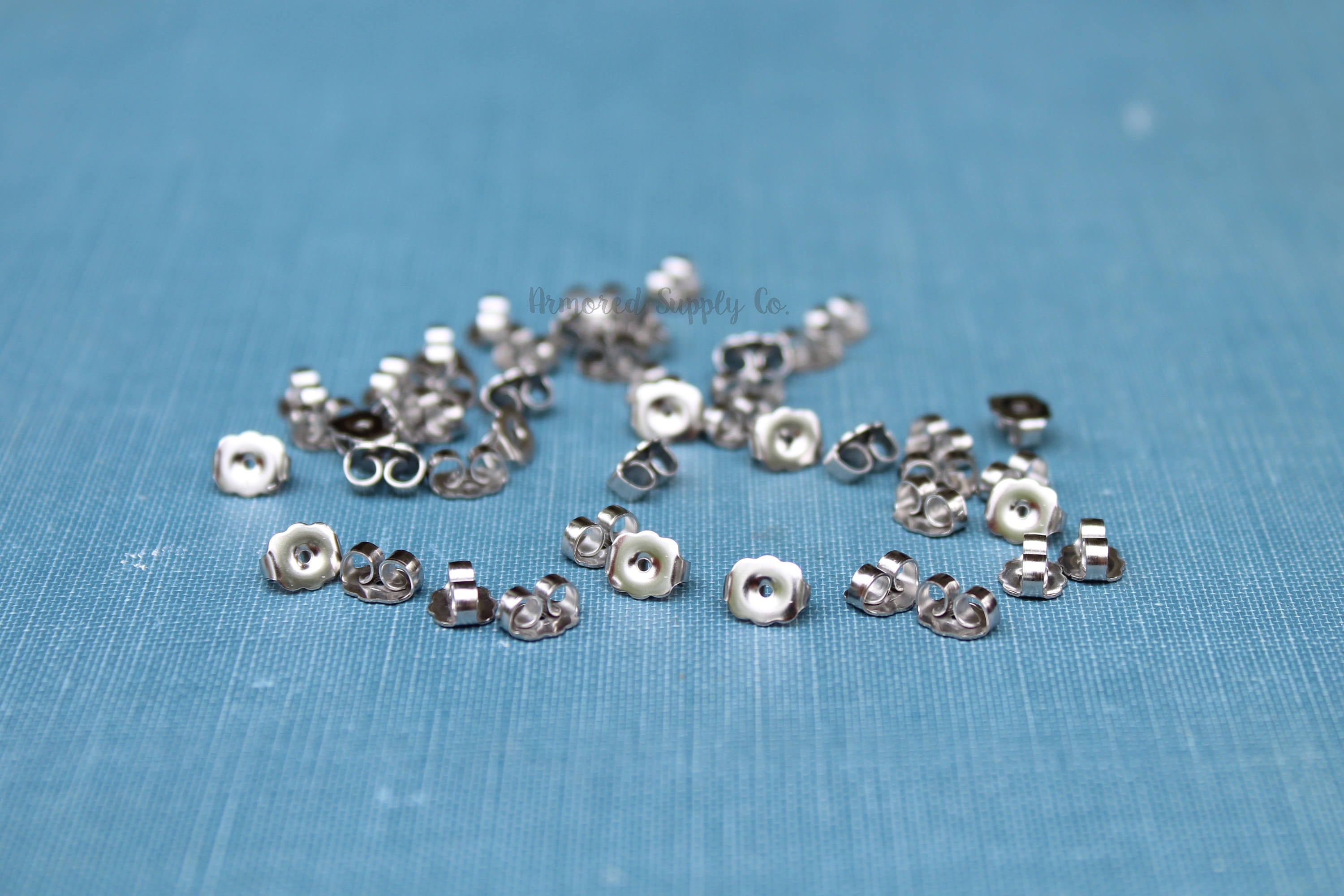 Stainless Steel Ear Nuts Hypo-allergenic Earring Backs