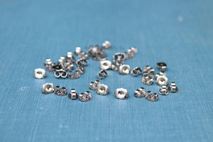 Stainless Steel Ear Nuts Hypo-allergenic Earring Backs