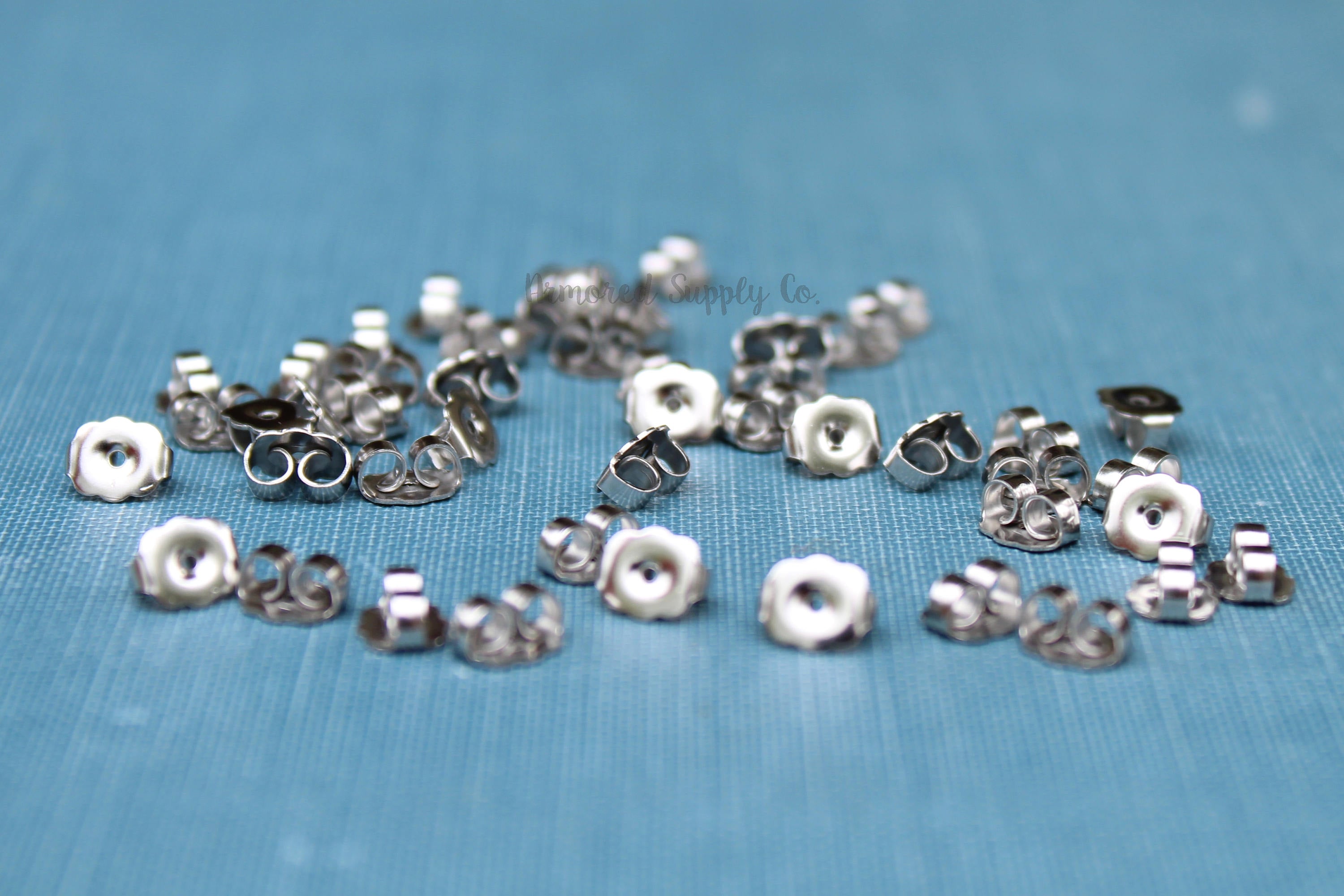 Stainless Steel Ear Nuts Hypo-allergenic Earring Backs