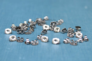 Stainless Steel Ear Nuts Hypo-allergenic Earring Backs