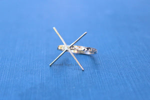 Claw Chiseled Ring Blank, Prong Raw Stone Setting, Wholesale Ring, Silver Ring, Supplies, DIY Jewelry, Silver Ring Blanks, Jewelry Supplies