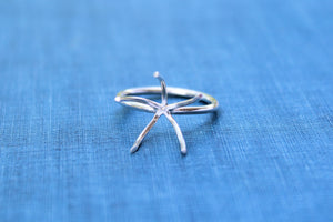Claw Prong Ring Blank, 5 Prong Ring, Raw Stone Setting, Wholesale Ring, Design Your Ring, DIY Jewelry, Silver Ring Blanks, Jewelry Supplies