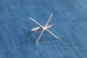 Slim Claw Prong Raw Stone Ring Blank, Raw Stone Setting, Wholesale Ring, Design Your Ring, DIY Jewelry, Silver Ring Blanks, Jewelry Supplies