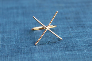 Slim Gold Filled 4 Prong Claw Raw Stone Ring, Claw Ring Blank, Wholesale Ring, Gold Ring, DIY Jewelry, Rose Gold Blank, Jewelry Supplies
