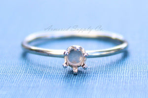 3mm Snap-in Bezel Ring blank, Faceted Ring, Faceted Stone Setting Ring, DIY jewelry supplies, build your ring, wholesale jewelry, diy ring