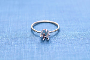 5mm Snap-in Bezel Ring blank, Faceted Ring, Faceted Stone Setting Ring, DIY jewelry supplies, build your ring, wholesale jewelry, diy ring