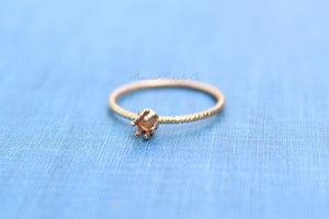 Gold Filled 4mm Snap-in Bezel Ring blank, Faceted Stone Setting Ring, DIY jewelry supplies, build your ring, wholesale jewelry, diy rings