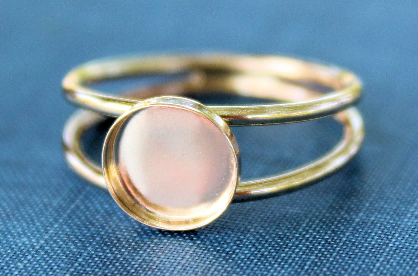 Gold on sale ring blanks