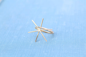 Gold 6 Prong Claw Ring, Raw Stone Ring, Claw Prong Ring Blank, Wholesale Ring, Gold Band Ring, DIY Jewelry, Rose Gold Blank, Jewelry Supply