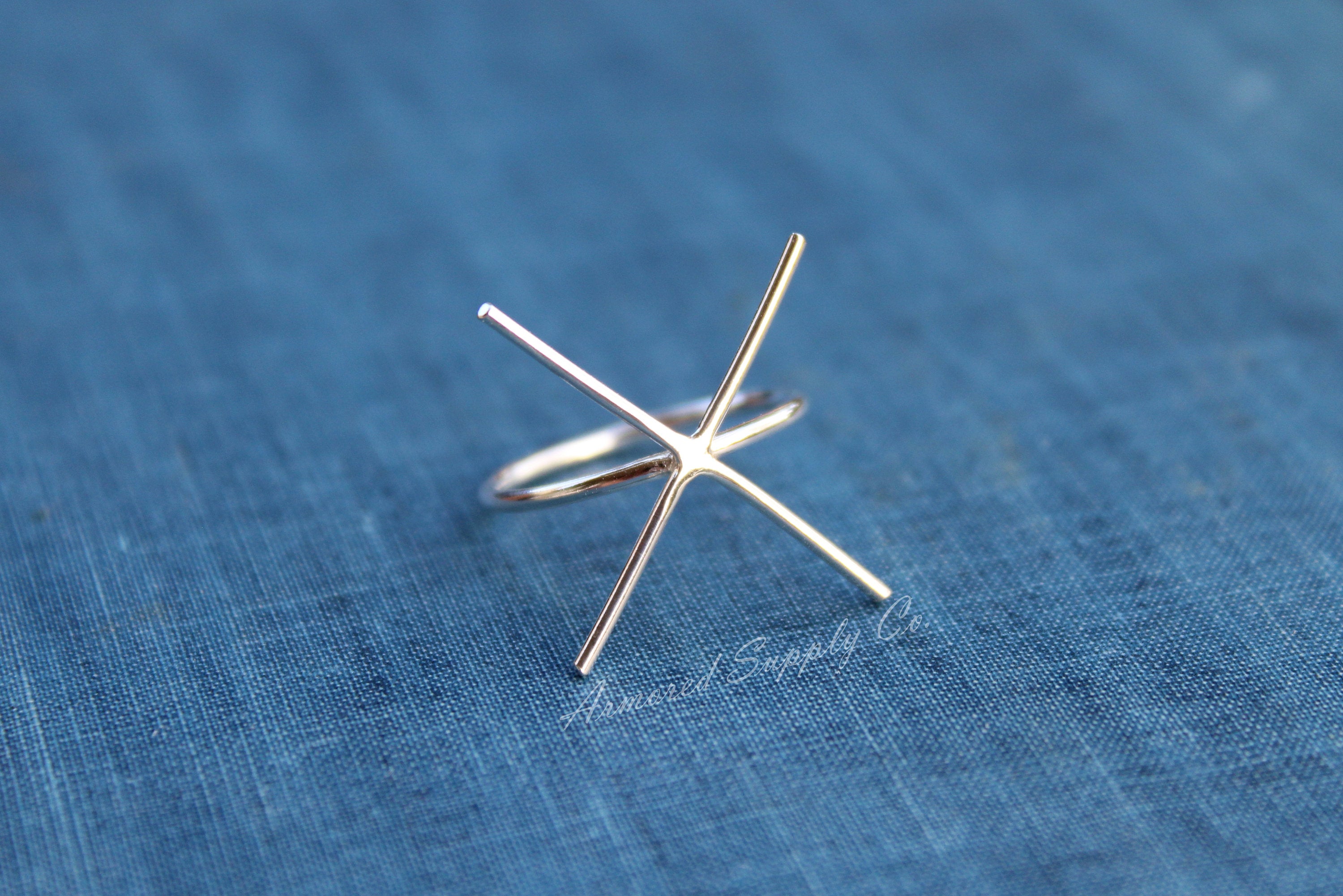 Slim Claw Prong Raw Stone Ring Blank, Raw Stone Setting, Wholesale Ring, Design Your Ring, DIY Jewelry, Silver Ring Blanks, Jewelry Supplies