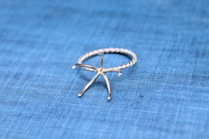 Claw Ring Blank 5 Prong Raw Stone Silver Band, Wholesale Ring, Ring Setting, Design Your Ring, DIY Jewelry, Ring Blanks, Jewelry Supplies