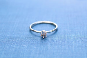 5mm Snap-in Bezel Ring blank, Faceted Ring, Faceted Stone Setting Ring, DIY jewelry supplies, build your ring, wholesale jewelry, diy ring