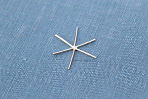 6 Prong Claw Only Blank Raw Stone Setting, Raw Stones, Wholesale Blanks, Raw Stones, Pendant, DIY Jewelry, Silver Blanks, Jewelry Supplies