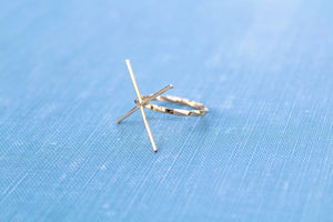 Gold Claw Ring Blank, Twist Band, 4 Prong Gold Band, Raw Stone Setting, Wholesale Rings, DIY Jewelry, Gold Ring Blanks, Jewelry Supplies