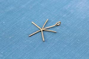 Gold Filled 5 Prong Claw Raw Stone Pendant Blank, Wholesale Blanks, Rose Gold Pendant, Pendant, DIY Jewelry, Gold Blank, Jewelry Supplies