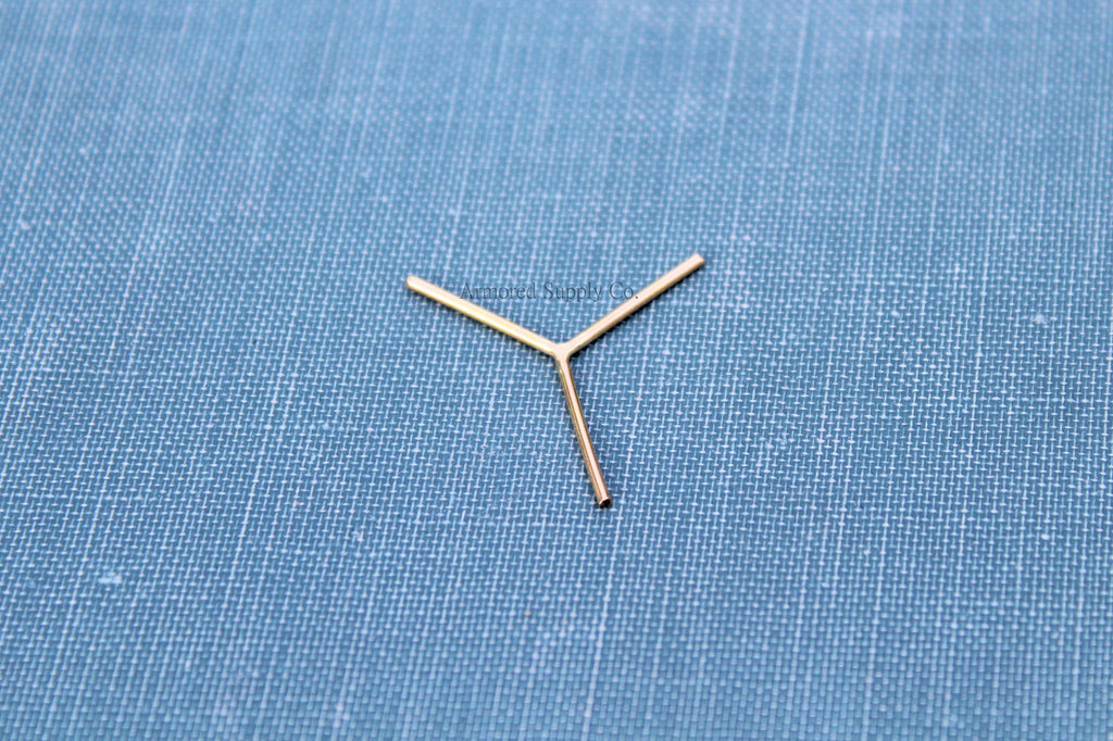 Gold 3 Prong Claw Only Blank Raw Stone Setting, Raw Stone Blank, Wholesale Blanks, Pendant, DIY Jewelry, Silver Blanks, Jewelry Supplies
