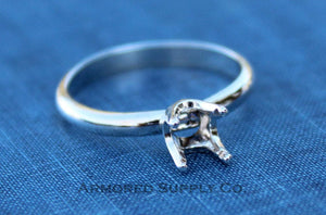 4mm Faceted Bezel Classic Ring blank, Faceted Stone Ring, Setting Ring, DIY jewelry supplies, build your ring, wholesale jewelry, diy ring