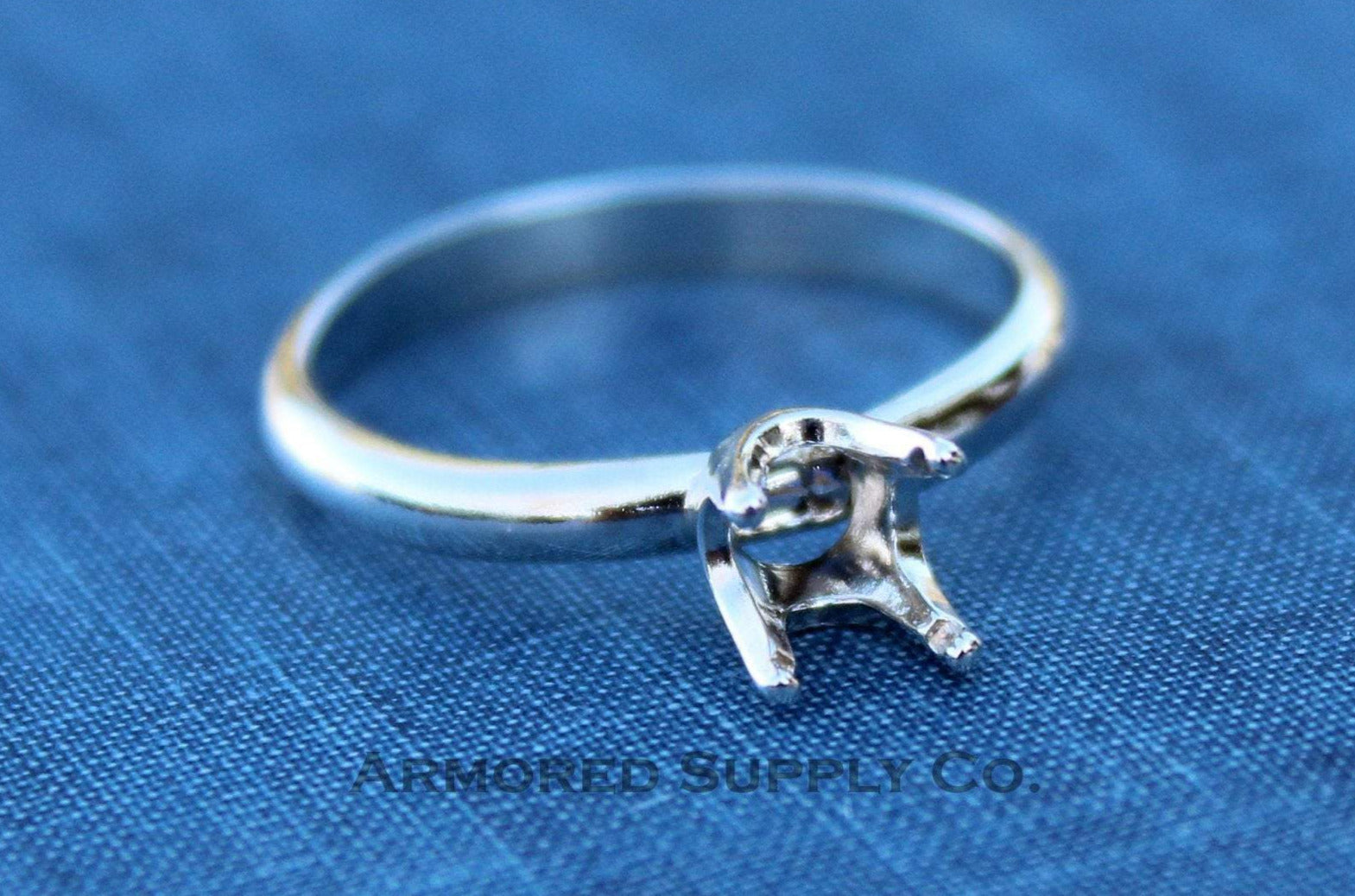 5mm Faceted Bezel Classic Ring blank, Faceted Stone Ring, Setting Ring, DIY jewelry supplies, build your ring, wholesale jewelry, diy ring