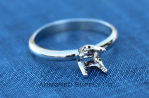 5mm Faceted Bezel Classic Ring blank, Faceted Stone Ring, Setting Ring, DIY jewelry supplies, build your ring, wholesale jewelry, diy ring