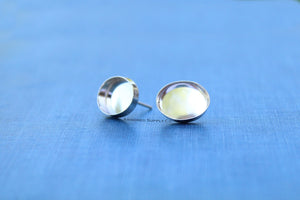 6x4mm Stud Earring Blanks, Blank Stud Settings, Wholesale Blanks, Silver Earrings, Earrings, DIY Jewelry, Silver Blanks, Jewelry Supplies