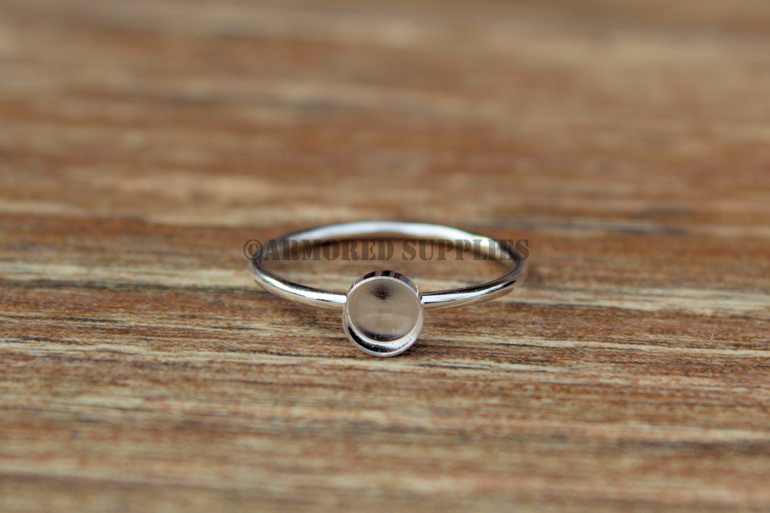 5mm Bezel Cup Ring blank, Round Cabochon, Cab Resin Glue Pad Breast Milk, DIY jewelry supplies, build your ring, wholesale jewelry, diy ring